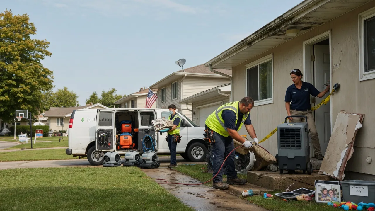 Water Damage Restoration in Meriden, CT near me